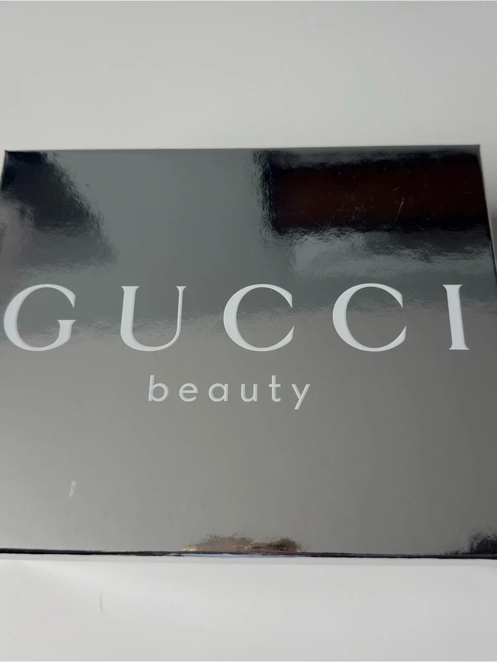 GUCCI BEAUTY Silver Flora Authentic Empty Gift Storage Box 9x7,5x2.5”